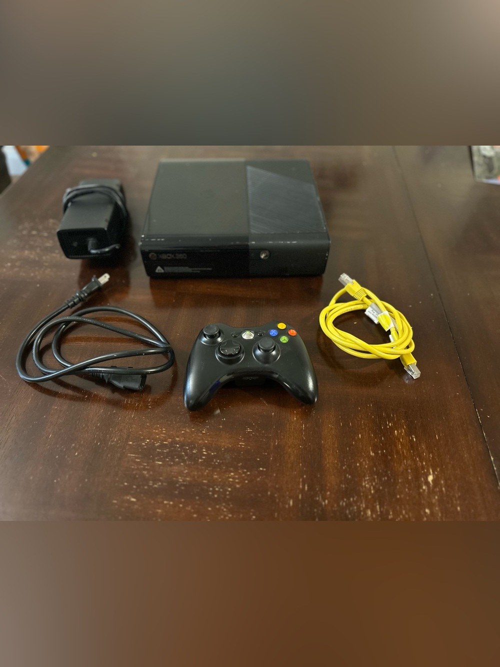 XBox 360 E System BLACK Video Game Console 250GB Wireless Bundle